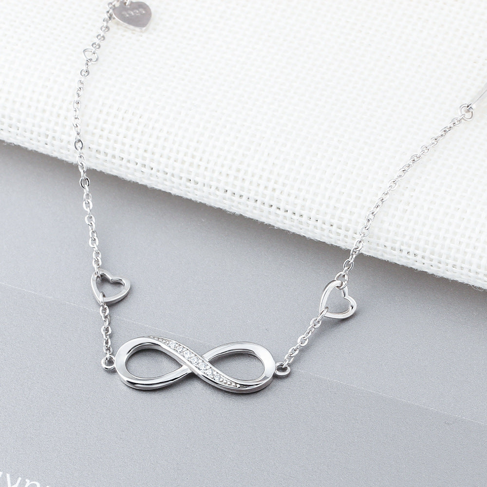 Infinite Love 925 Sterling Silver Bracelets For Women
