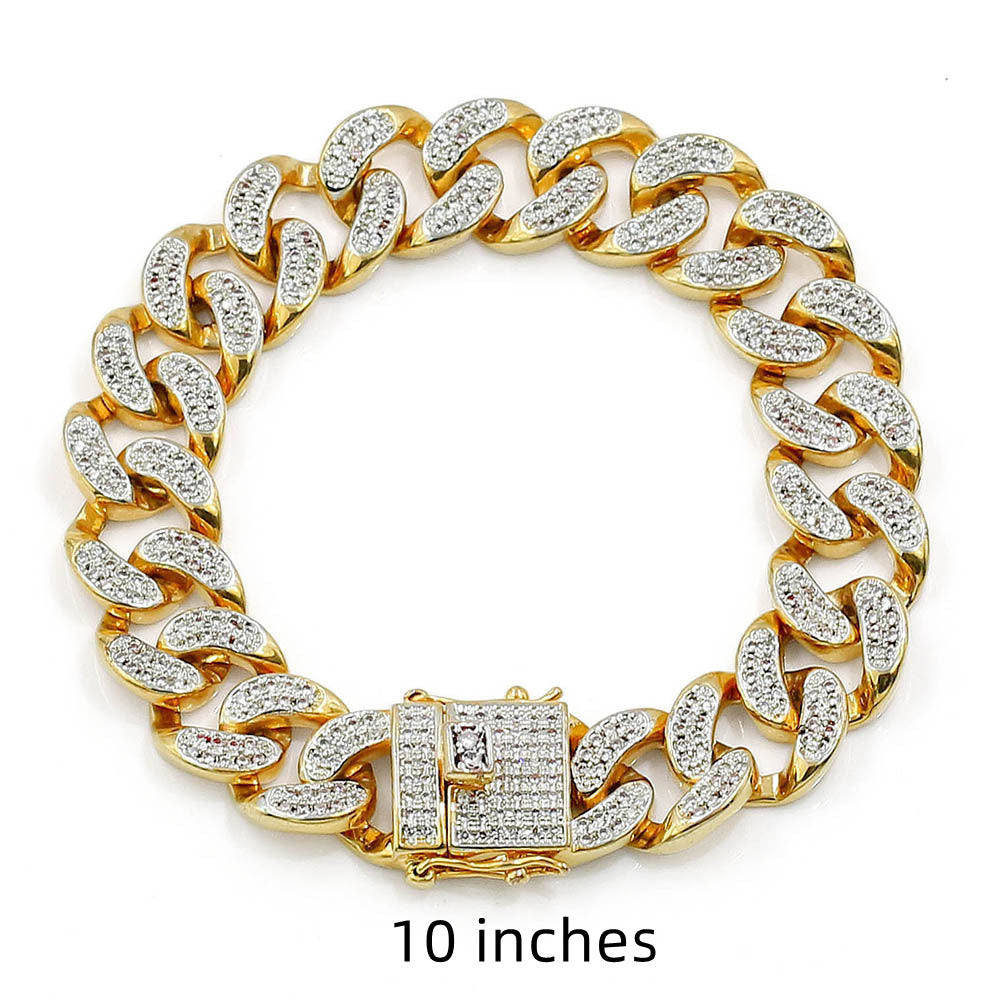 Men's bracelet Cuban chain